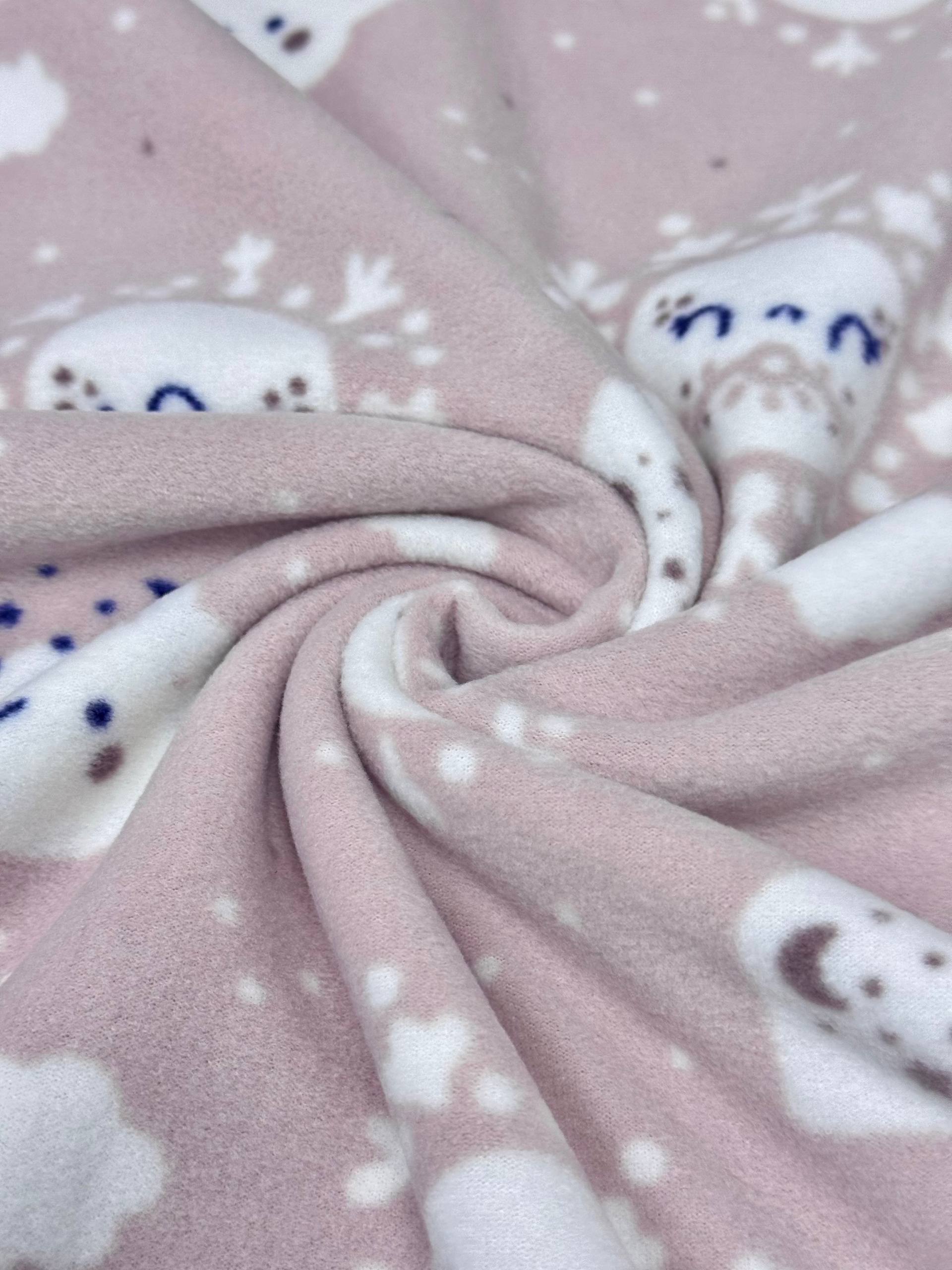 Patterned Polar Fleece Fabric