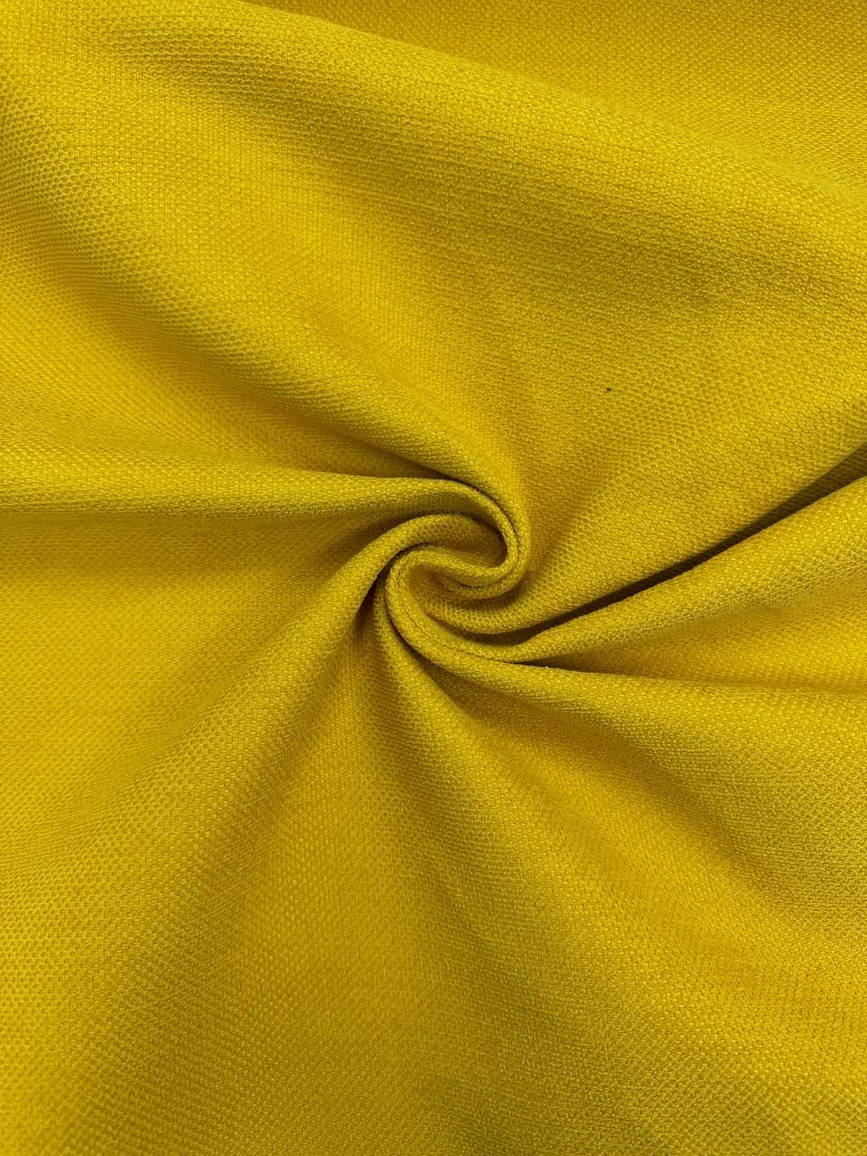 Mustard Linen Upholstery Fabric