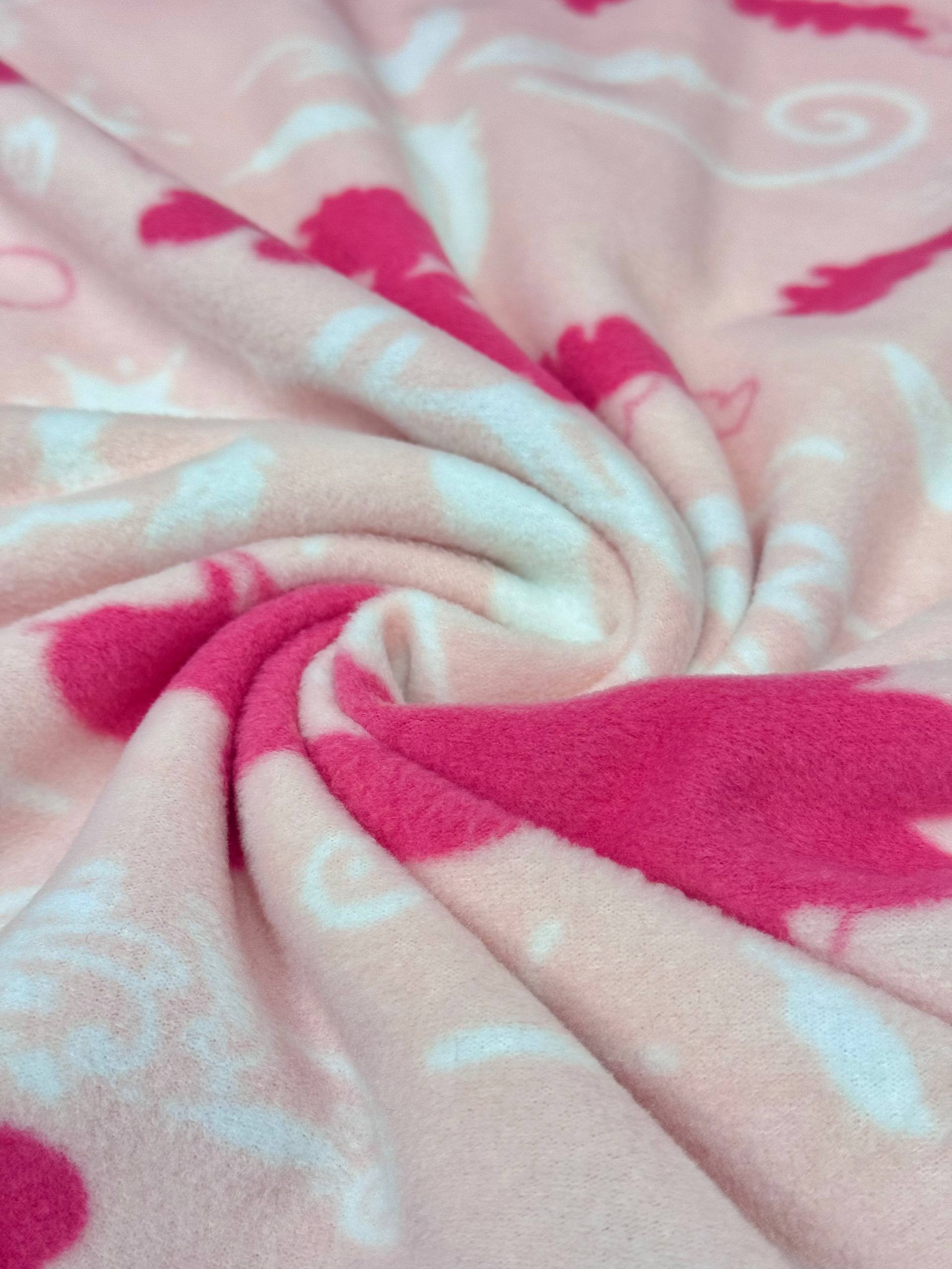 Patterned Polar Fleece Fabric