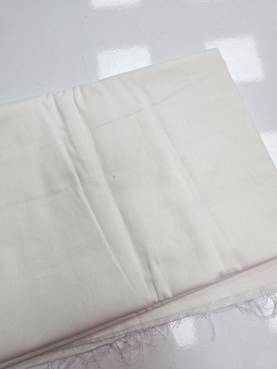 Ekru Renk Nevresimlik Poplin Kumaş