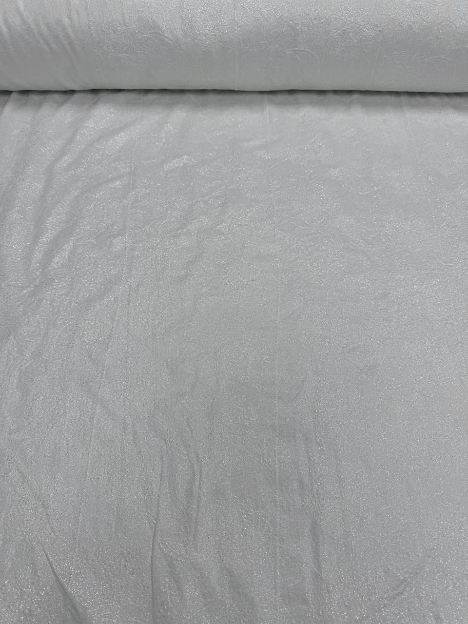Giyimlik Desenli Ekru Fisto Kumaş