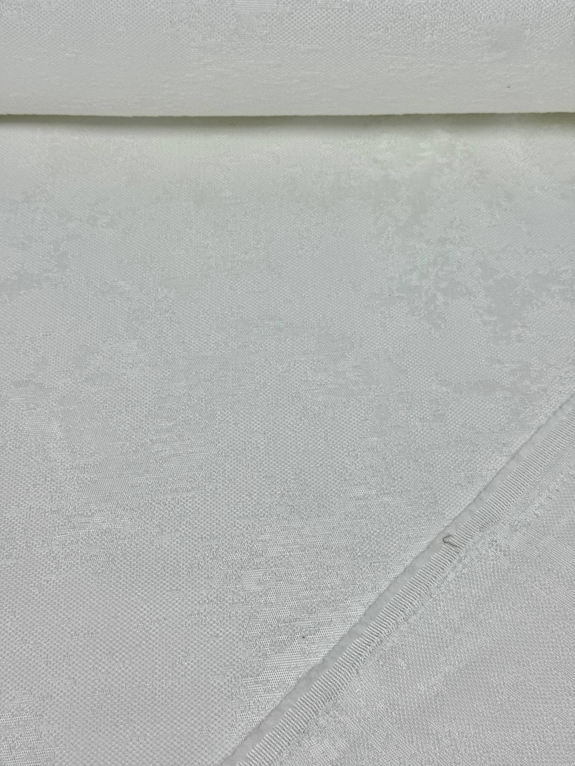 Ecru Cloud Pattern Carefree Tablecloth Fabric