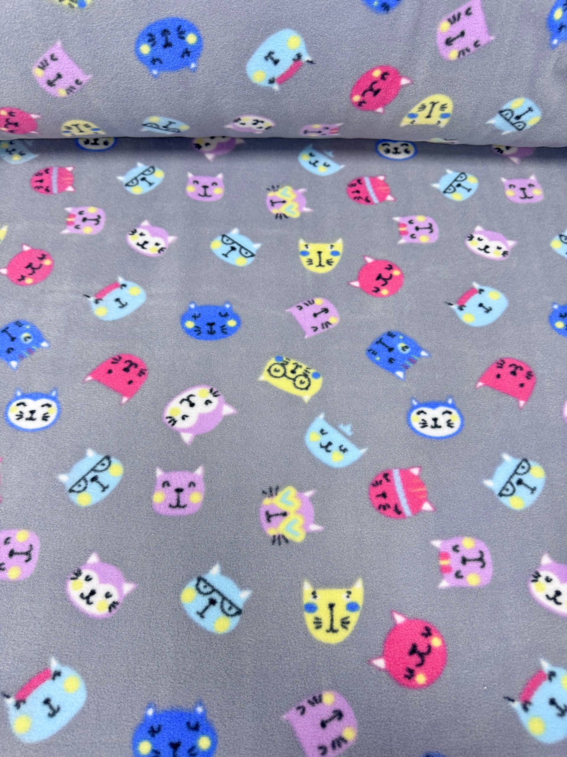 Patterned Polar Fleece Fabric