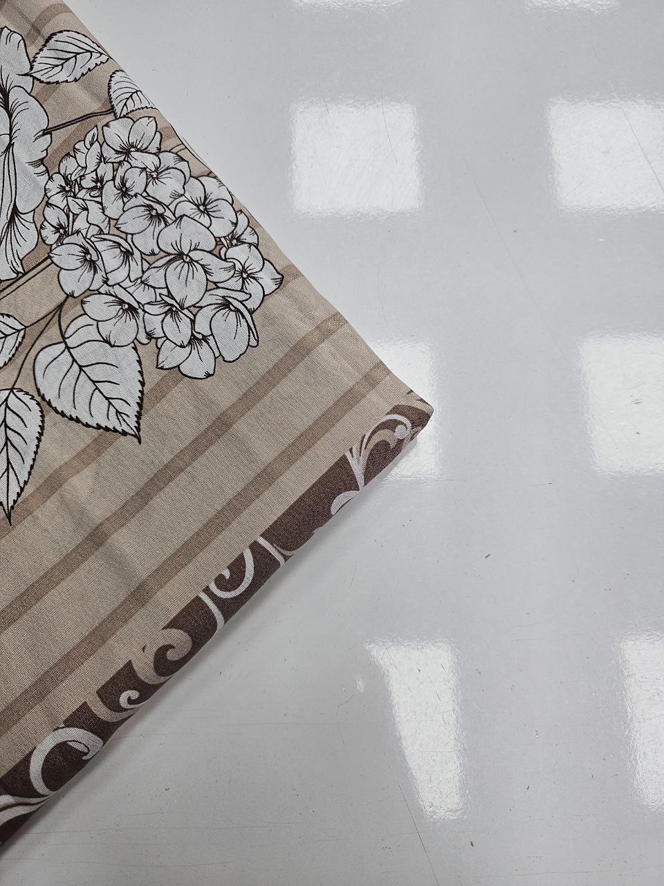 Desenli Nevresimlik Poplin Kumaş