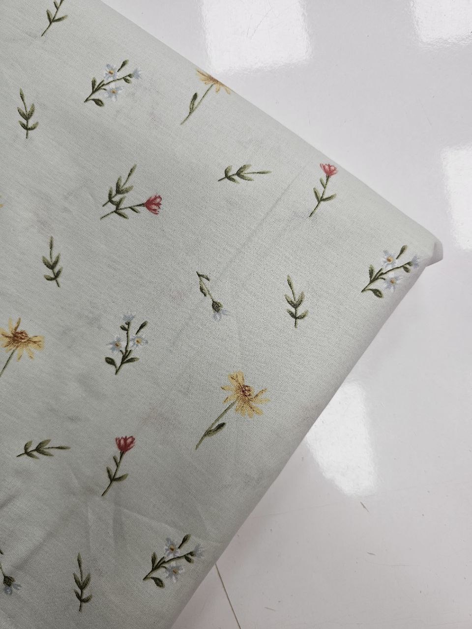 Desenli Nevresimlik Poplin Kumaş