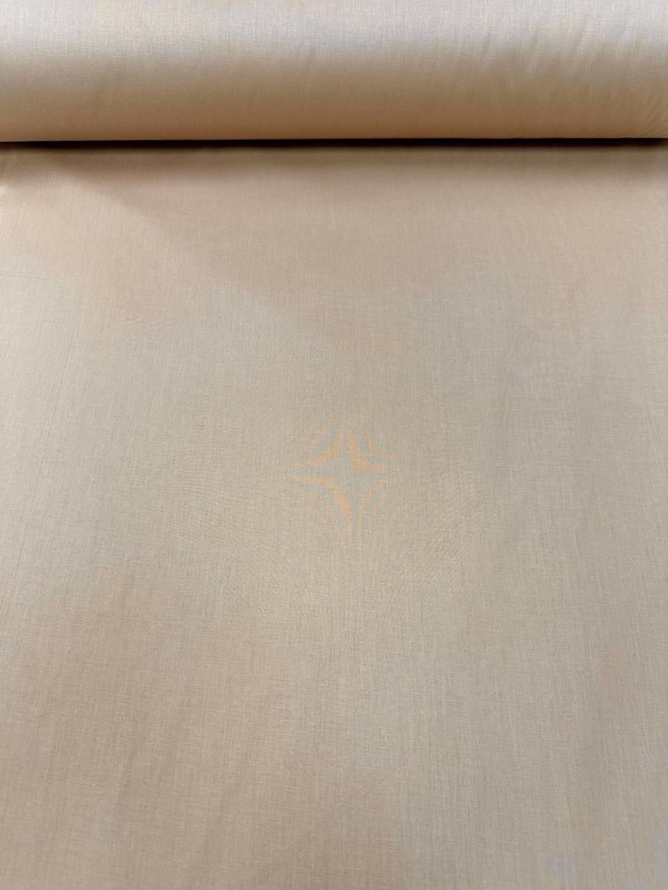 Camel Nevresimlik Organik Poplin Kumaş