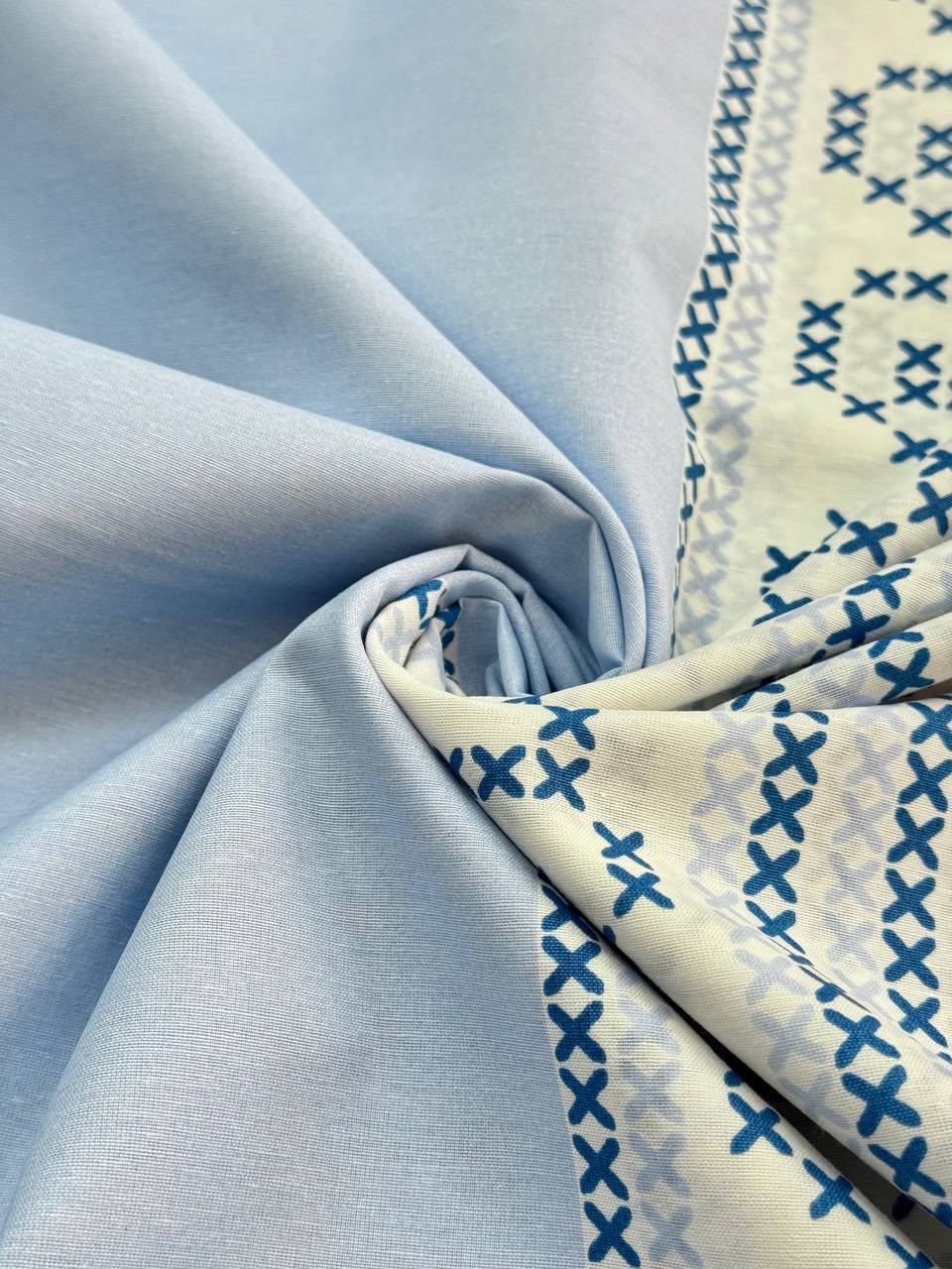 Pierre Cardin Desenli Nevresimlik Poplin Kumaş