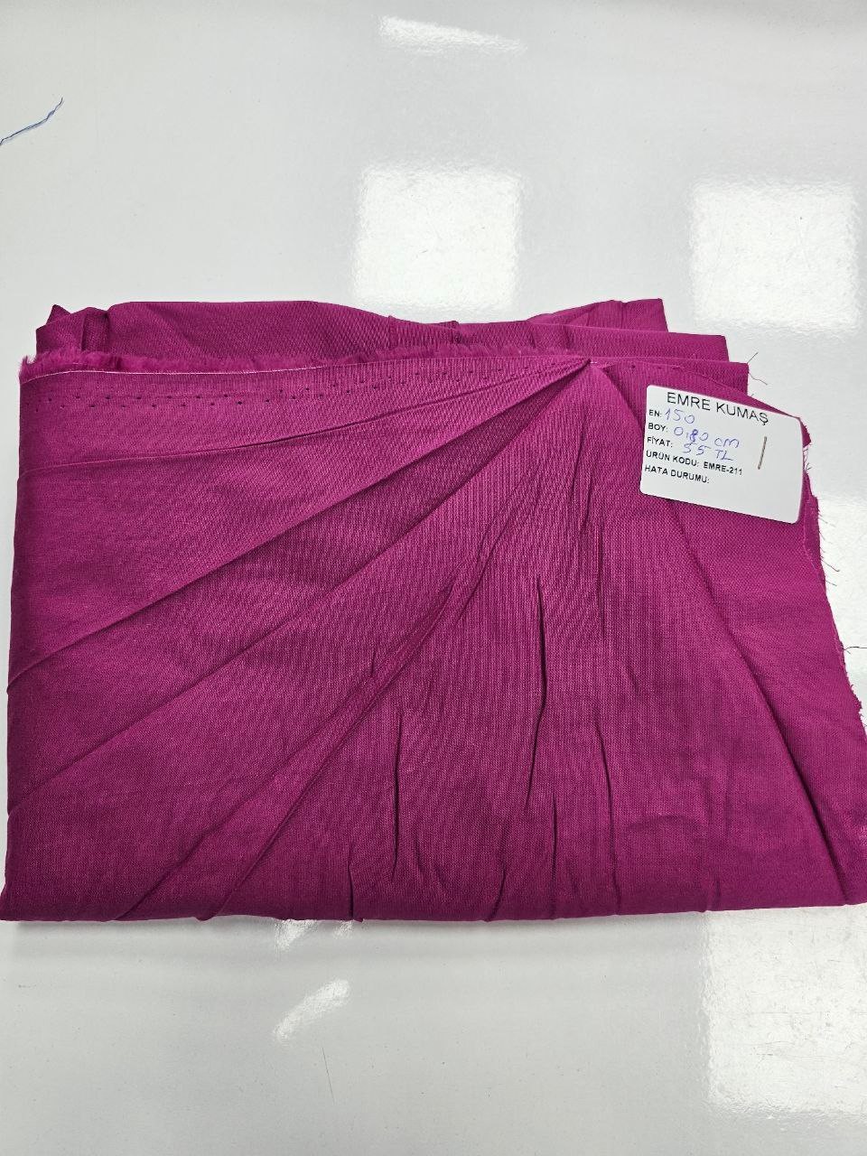 Açık Mürdüm Rengi Giyimlik Poplin Kumaş