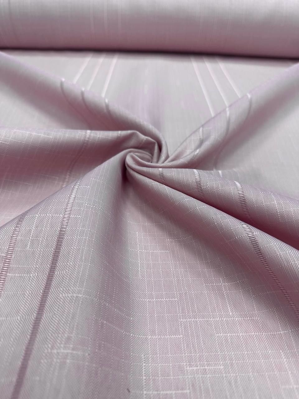Powder Openwork Swedish Linen Carefree Tablecloth Fabric