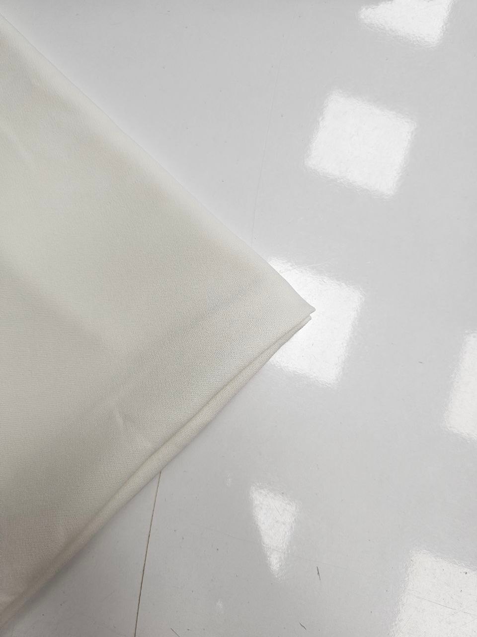 Ecru Color Crepe Fabric for Clothing