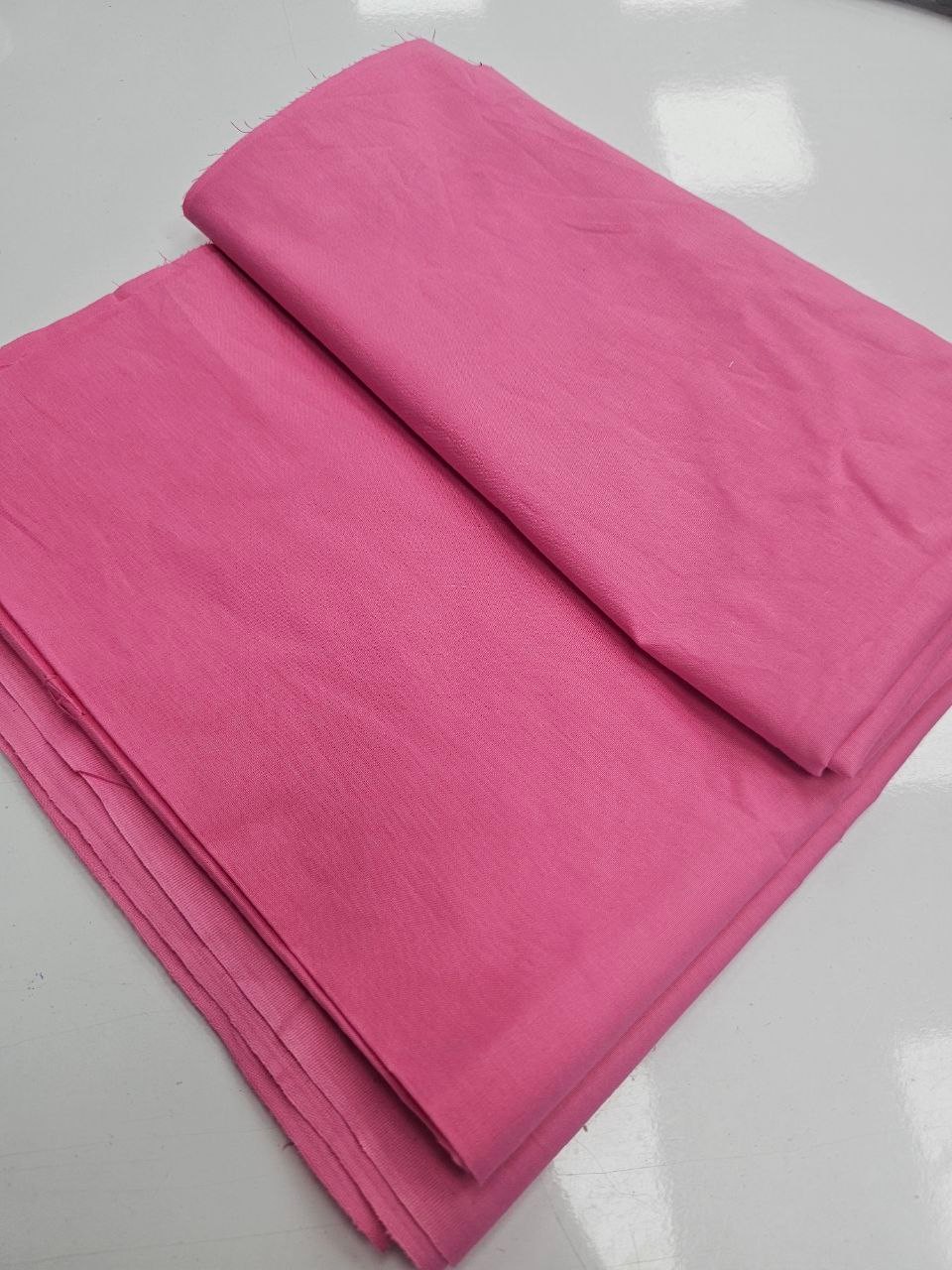 Şeker Pembe Nevresimlik Poplin Kumaş