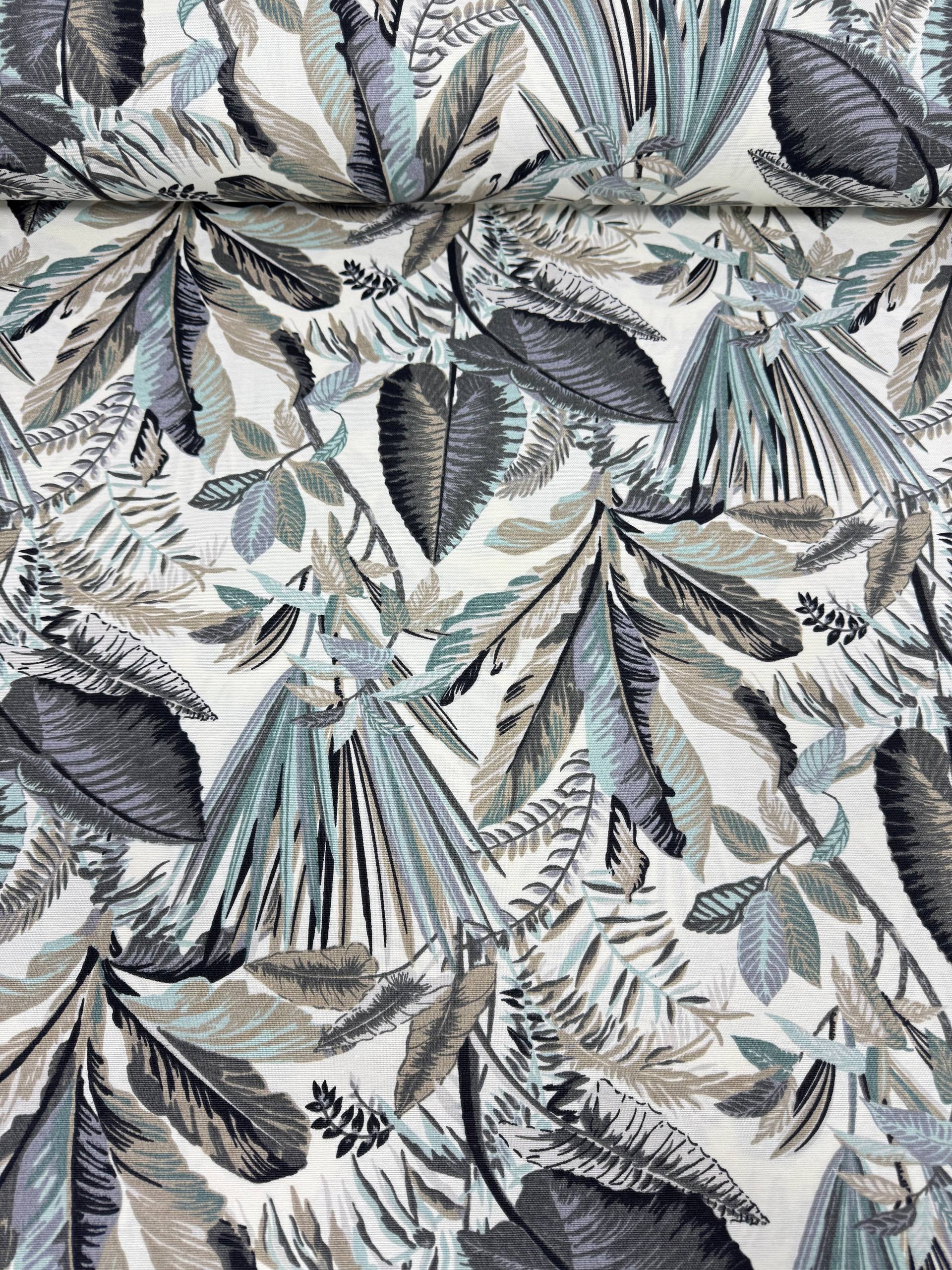 Black Checkered Duck Fabric - Duck Cloth