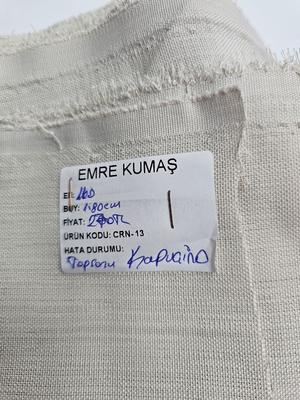Kapuçino Renk Simsiz Gardenya Kumaş