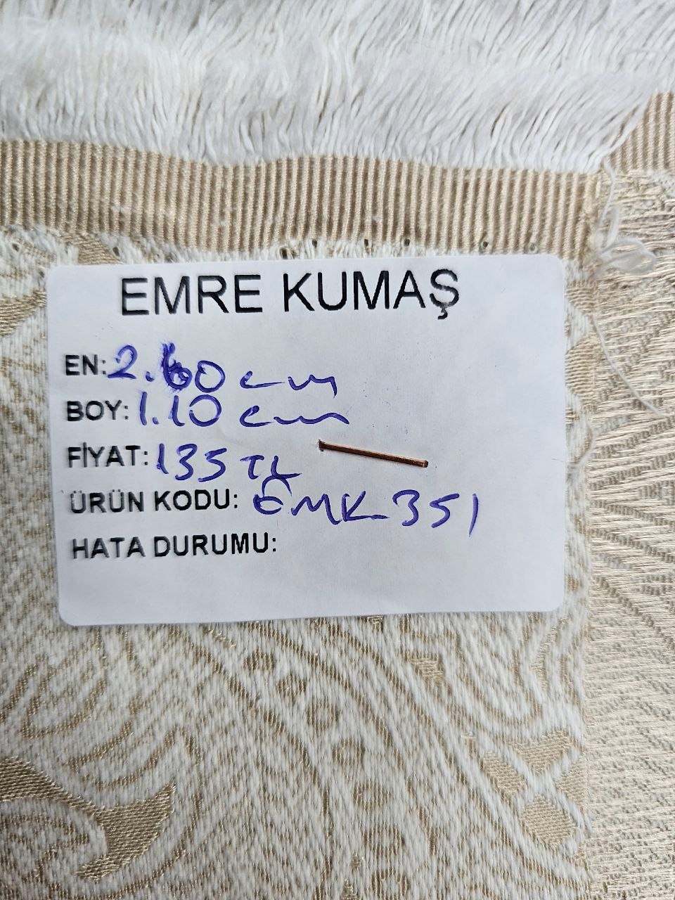 Kapuçino Renk Yazlık Pike Kumaşı