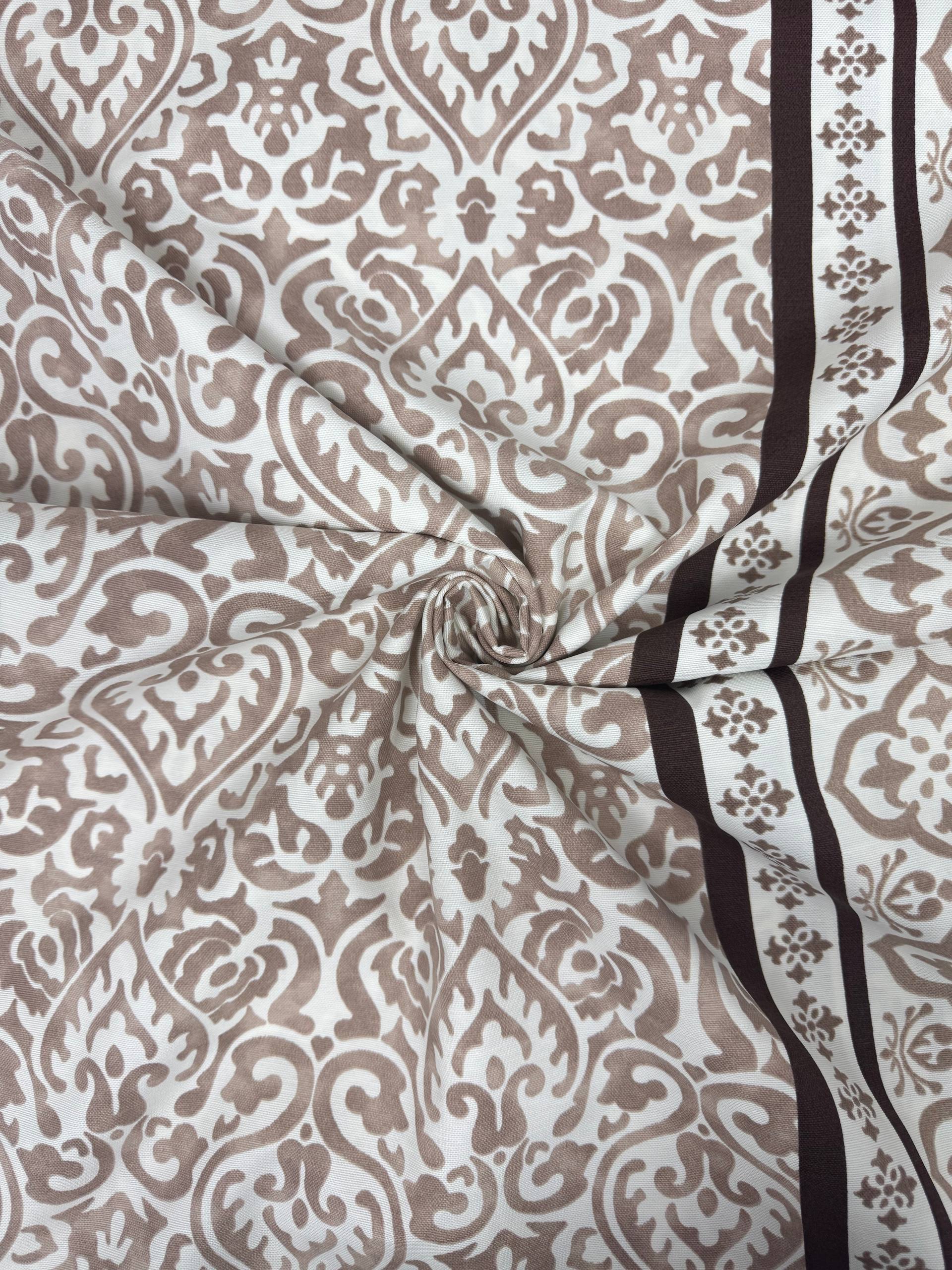 Black Checkered Duck Fabric - Duck Cloth