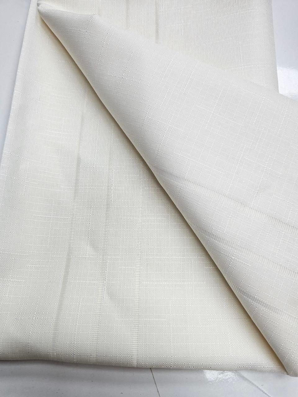 Ecru Openwork Swedish Linen Fabric