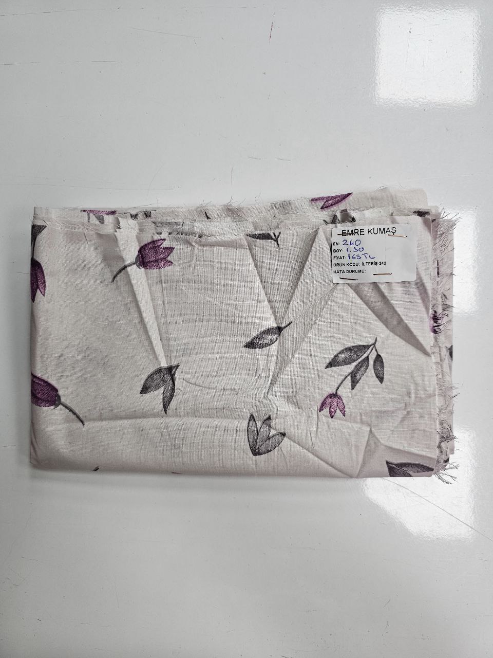 Desenli Nevresimlik Poplin Kumaş