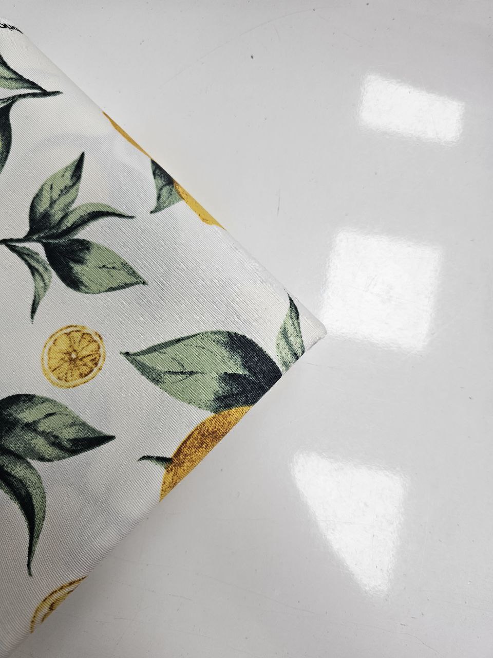 Limon Desen Duck Kumaş