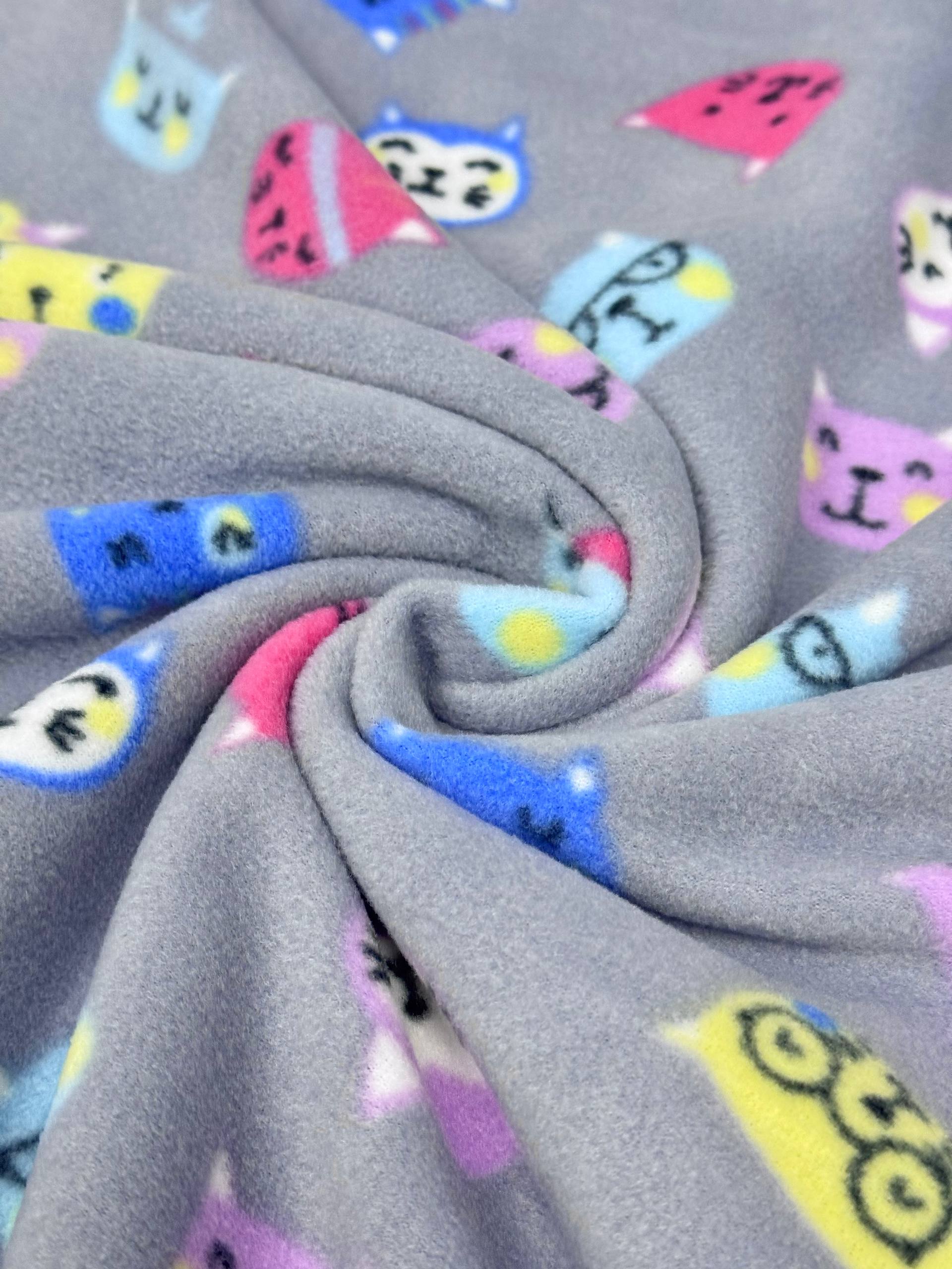 Patterned Polar Fleece Fabric
