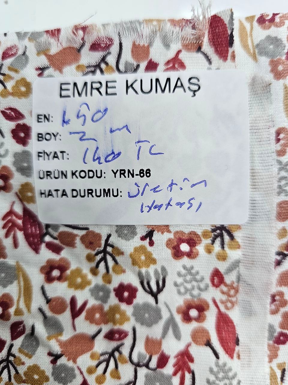 Mini Çıtır Çiçek Desenli Giyimlik Poplin Kumaş