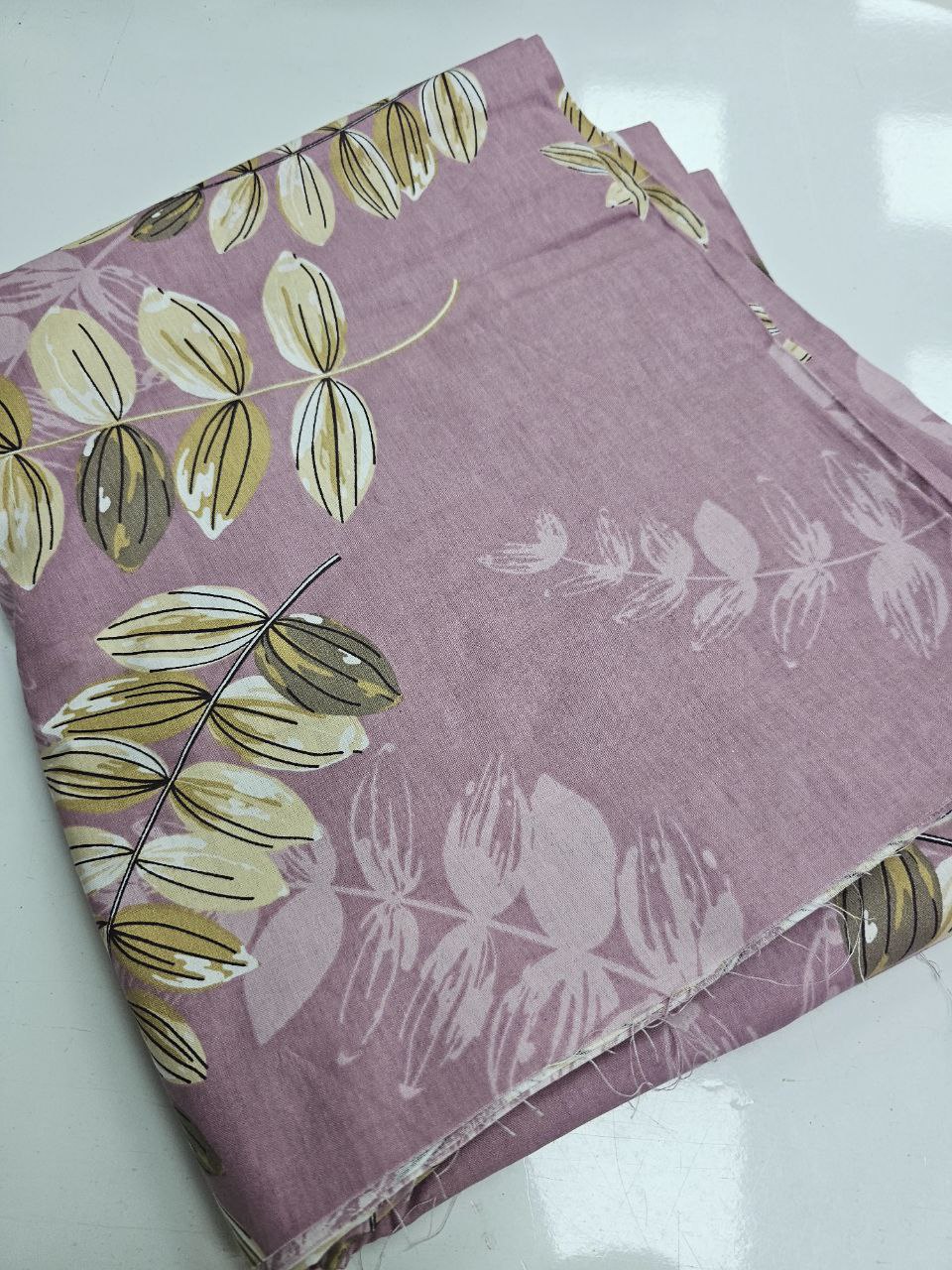 Desenli Nevresimlik Poplin Kumaş