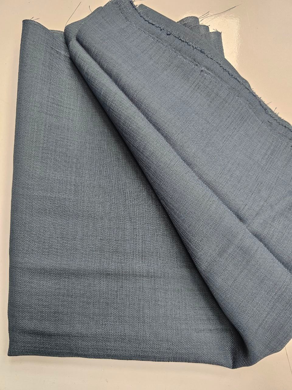 Indigo Color Glitter-Free Gardenia Fabric