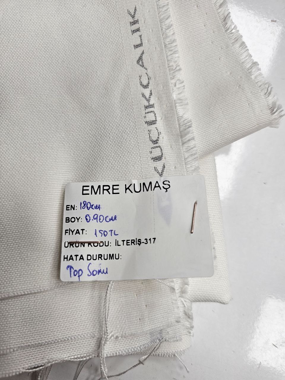 Düz Renk Duck Kumaş