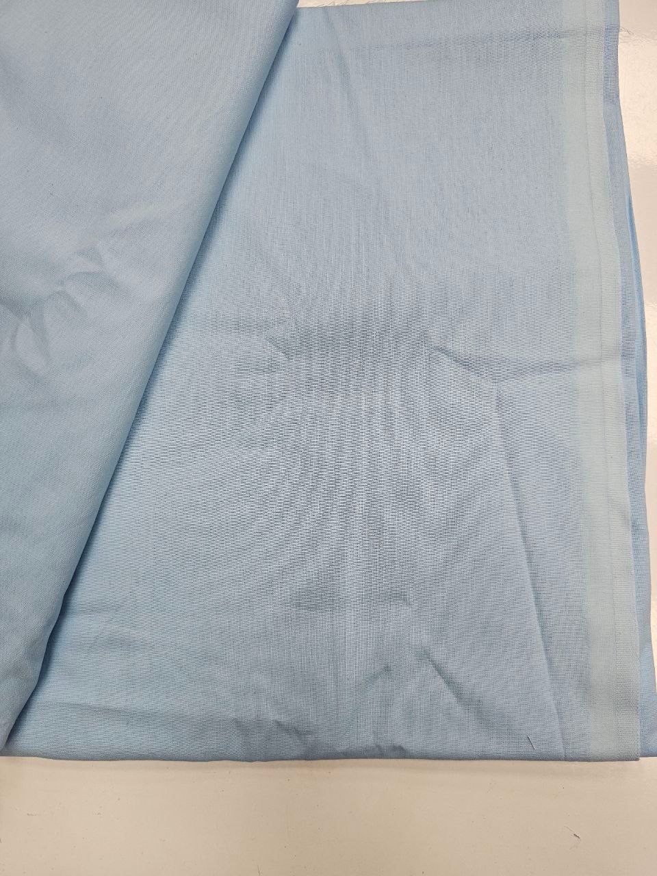 Bebe Mavi Renk Nevresimlik Poplin Kumaş