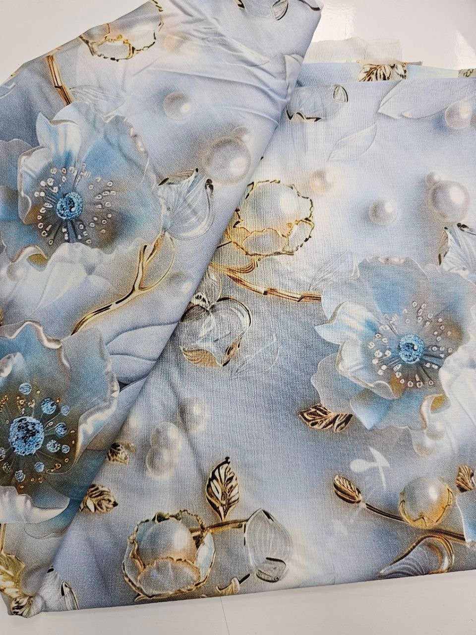 Digital Printed Patterned Duvet Cover Poplin Fabric