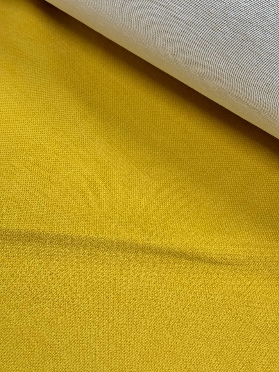 Mustard Linen Upholstery Fabric