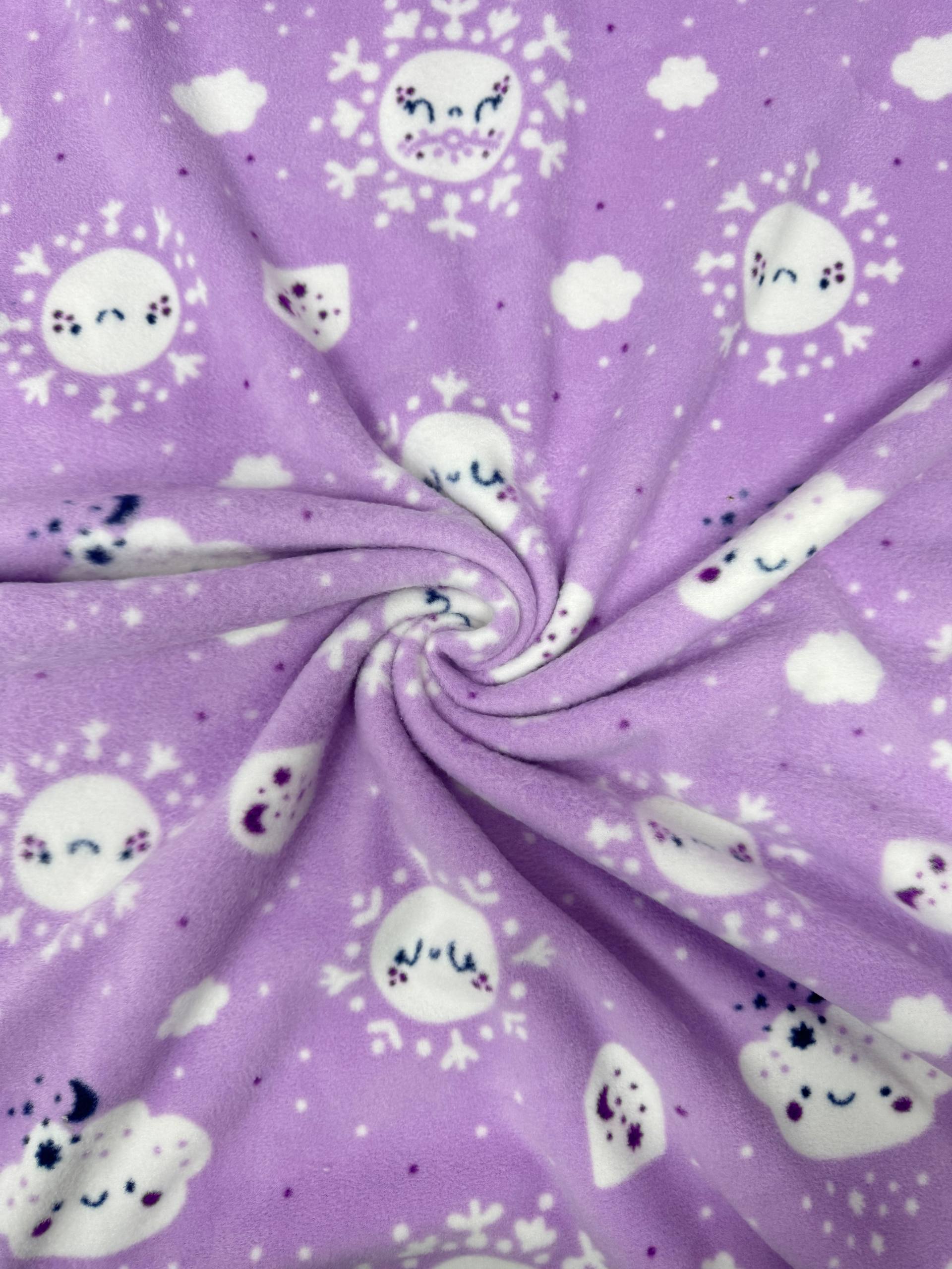 Patterned Polar Fleece Fabric