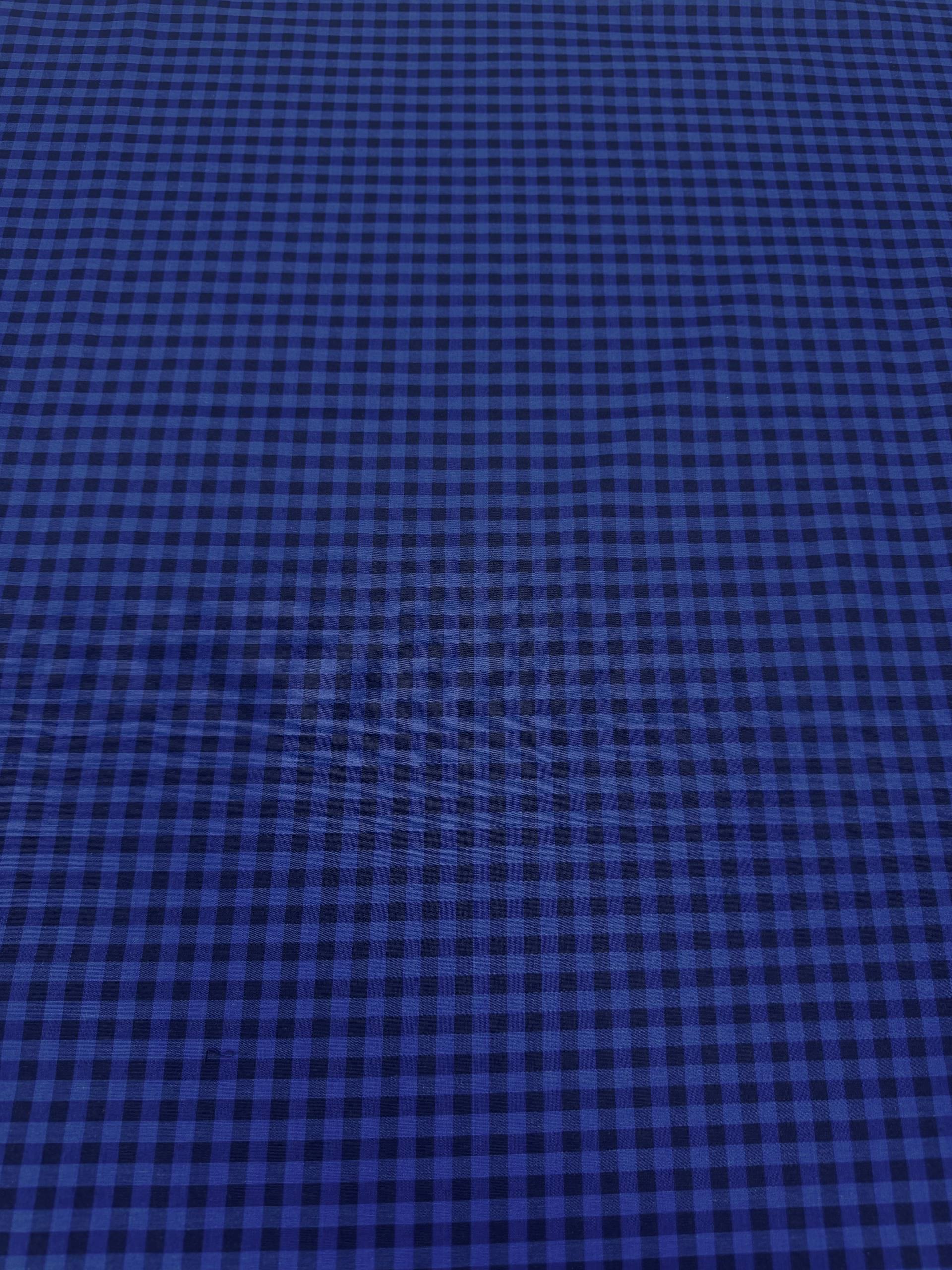 Cherry Maroon Gingham Zephyr Fabric