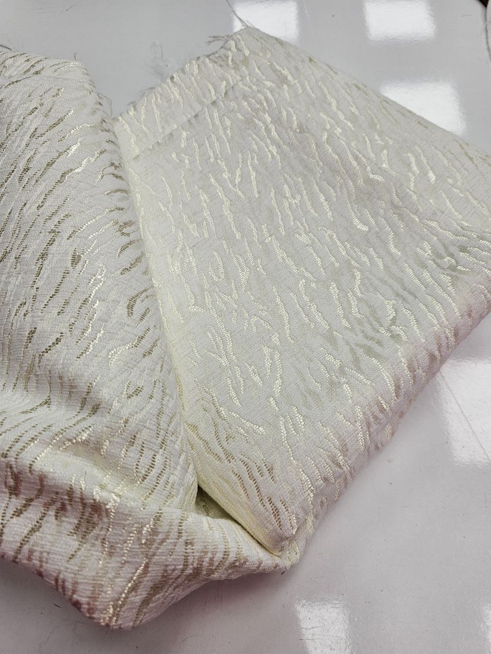 Desenli Şönil Pike Kumaş