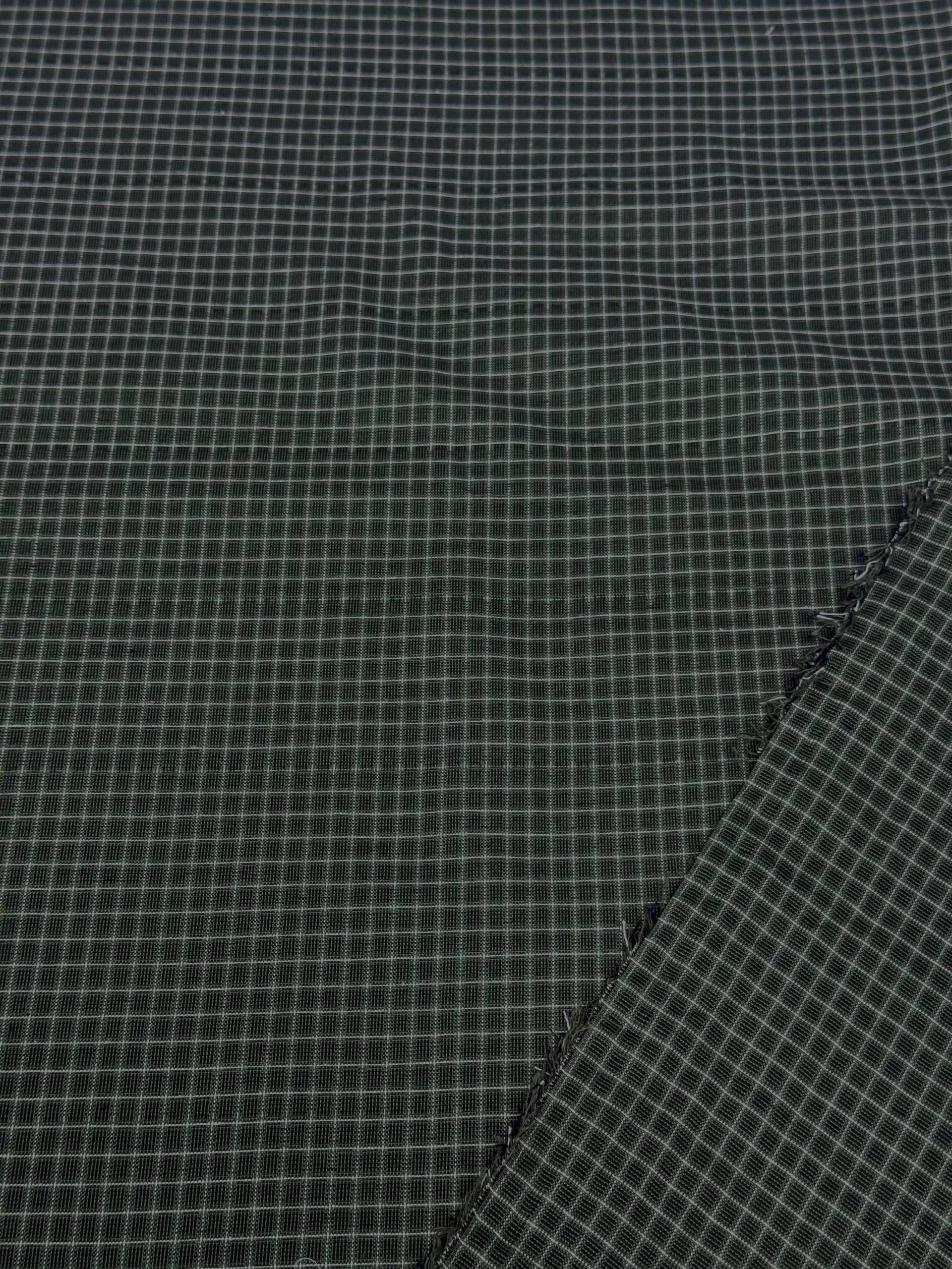 Yellow Gingham Zephyr Fabric