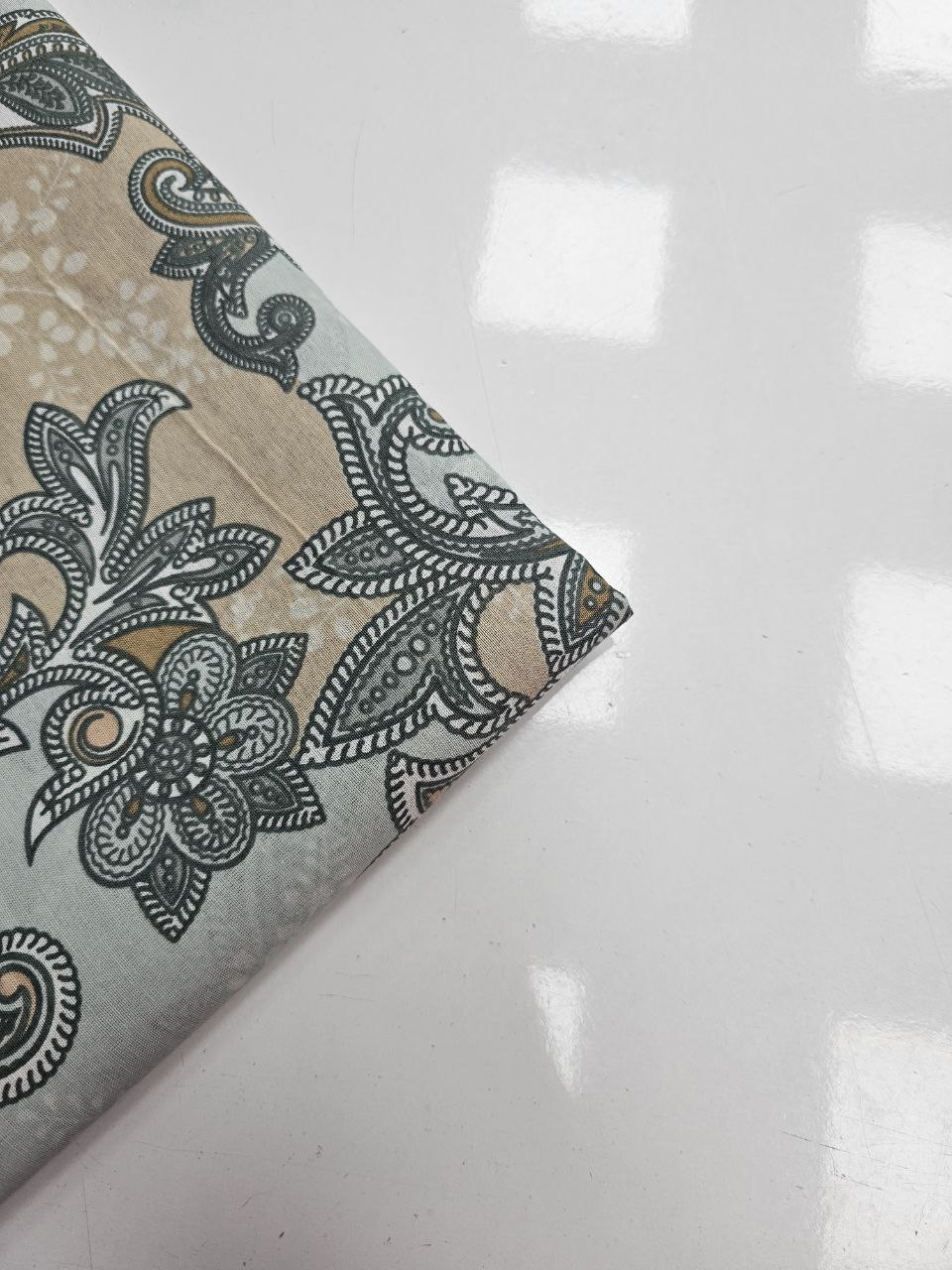 Desenli Nevresimlik Poplin Kumaş