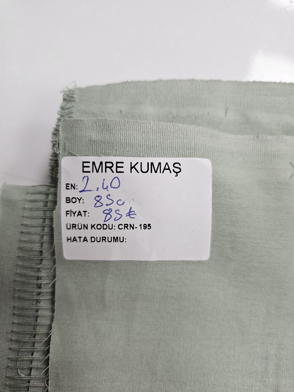 Düz Renk Nevresimlik Poplin Kumaş
