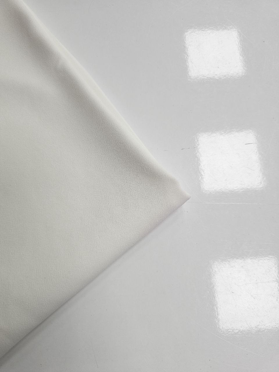 Ecru Color Crepe Fabric for Clothing