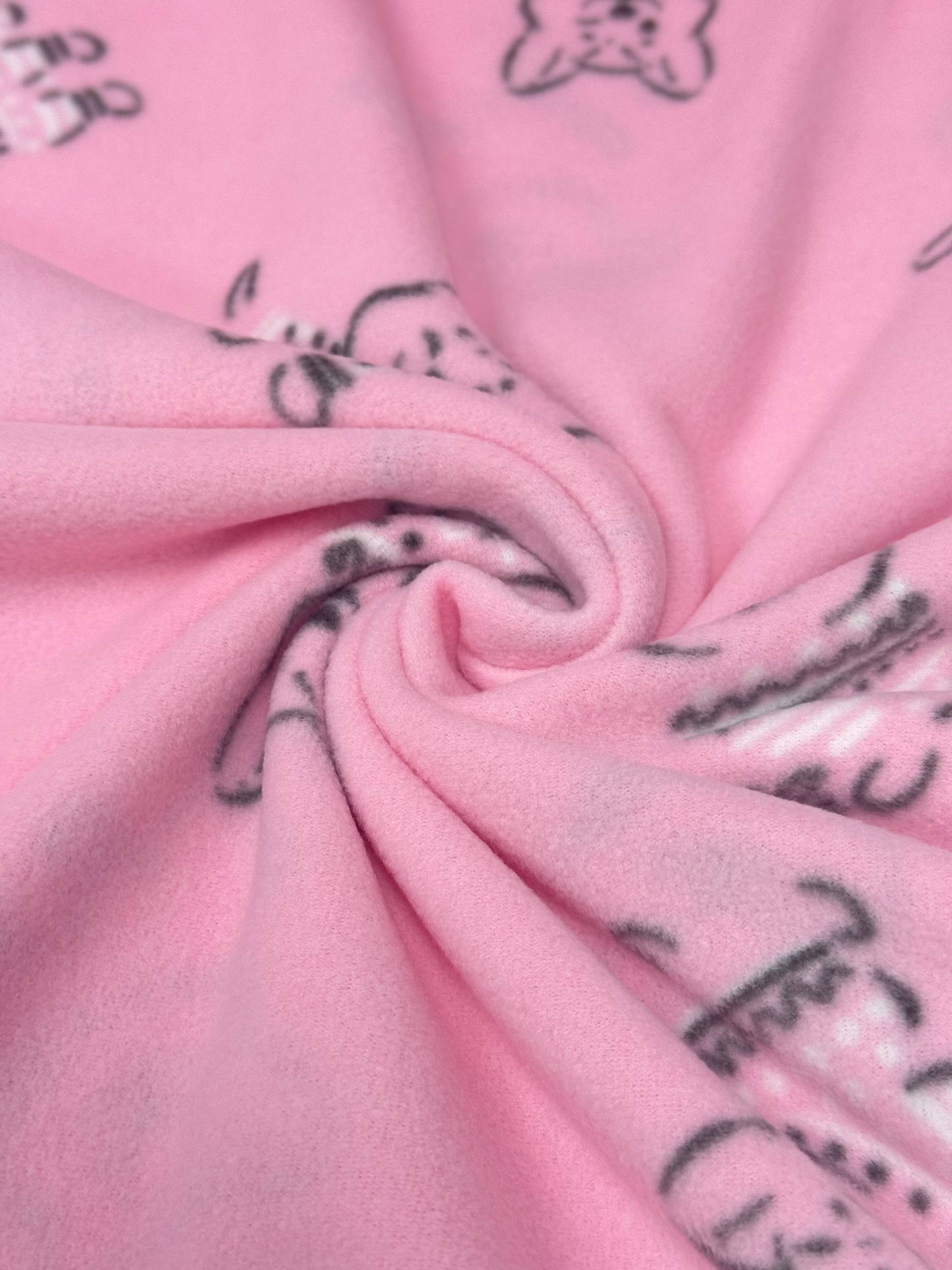 Patterned Polar Fleece Fabric