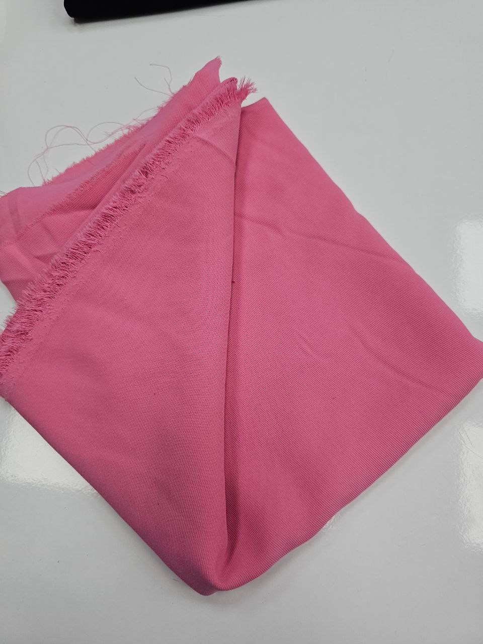 Pembe Renk Krep Kumaş