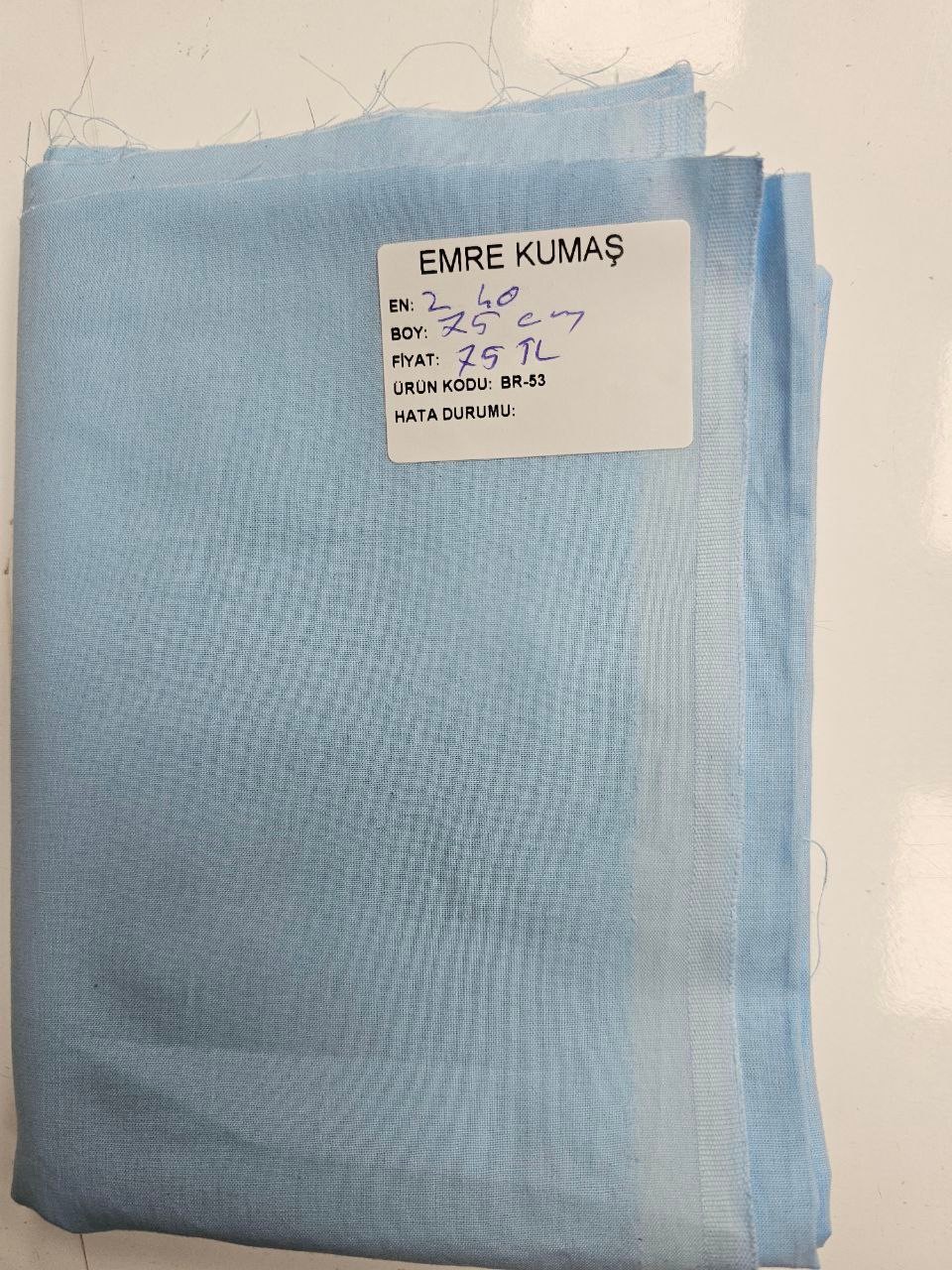 Bebe Mavi Nevresimlik Poplin Kumaş