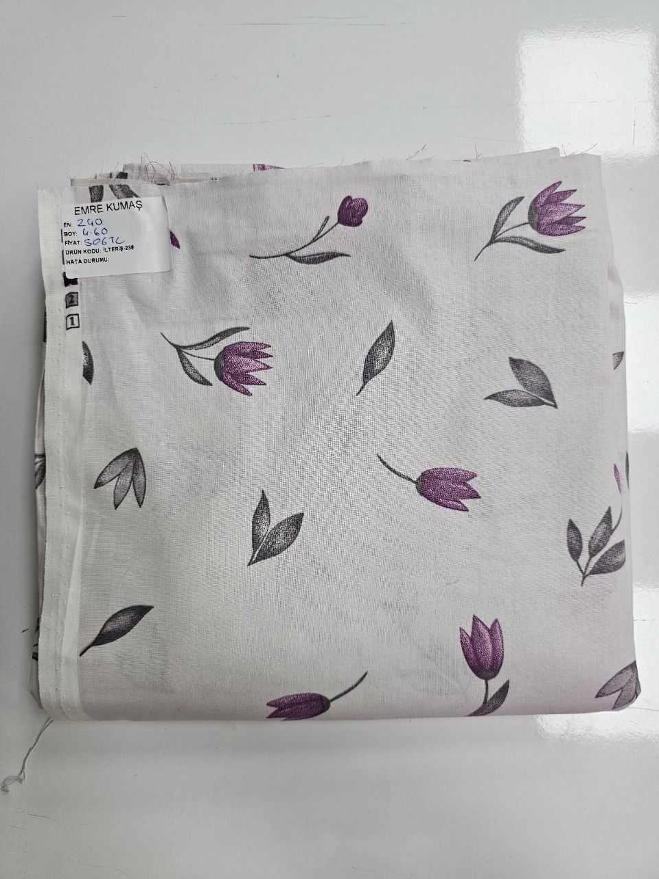 Desenli Nevresimlik Poplin Kumaş 