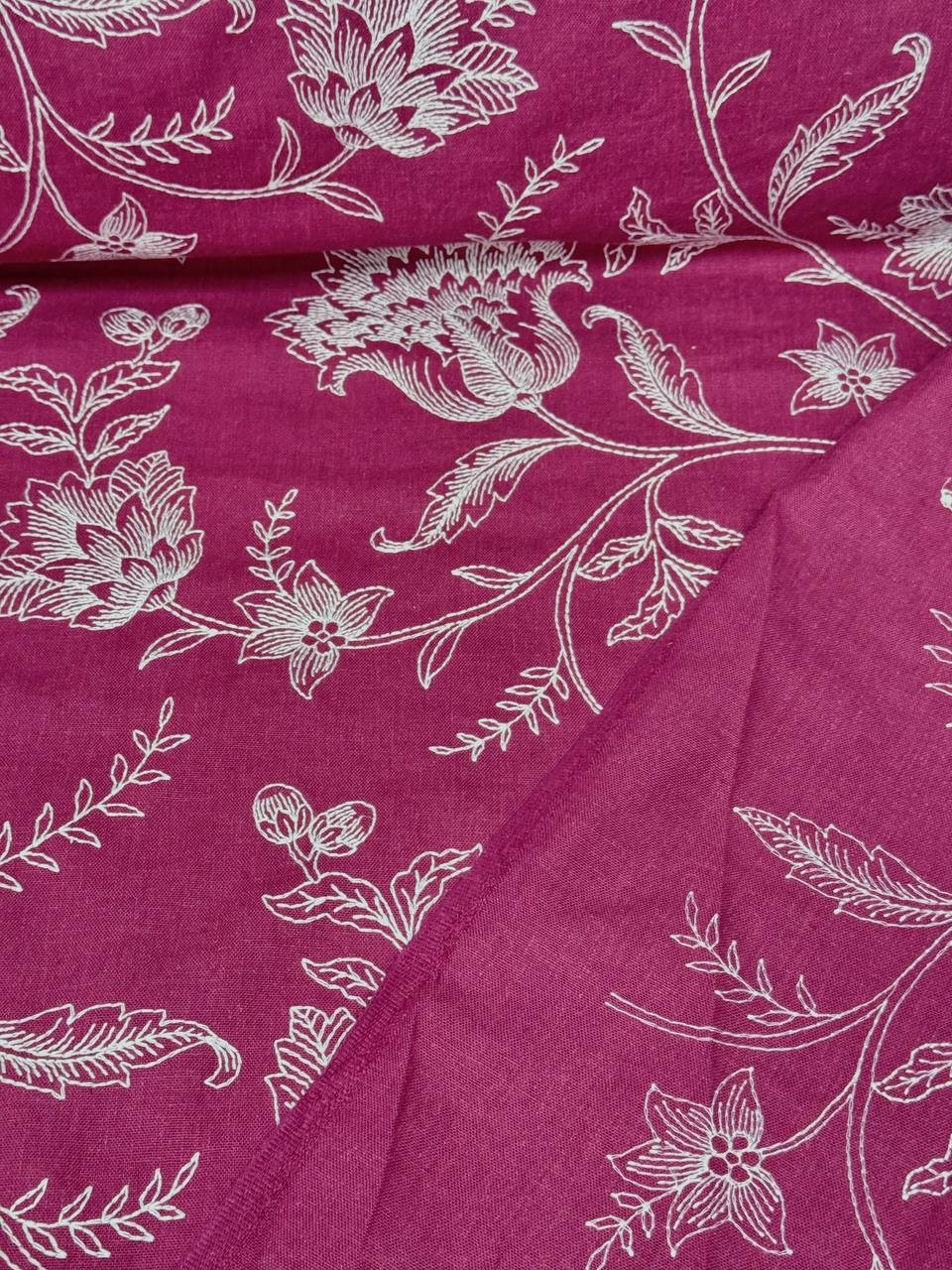 Sultan Road Pattern Cotton Digital Print Viscose Fabric