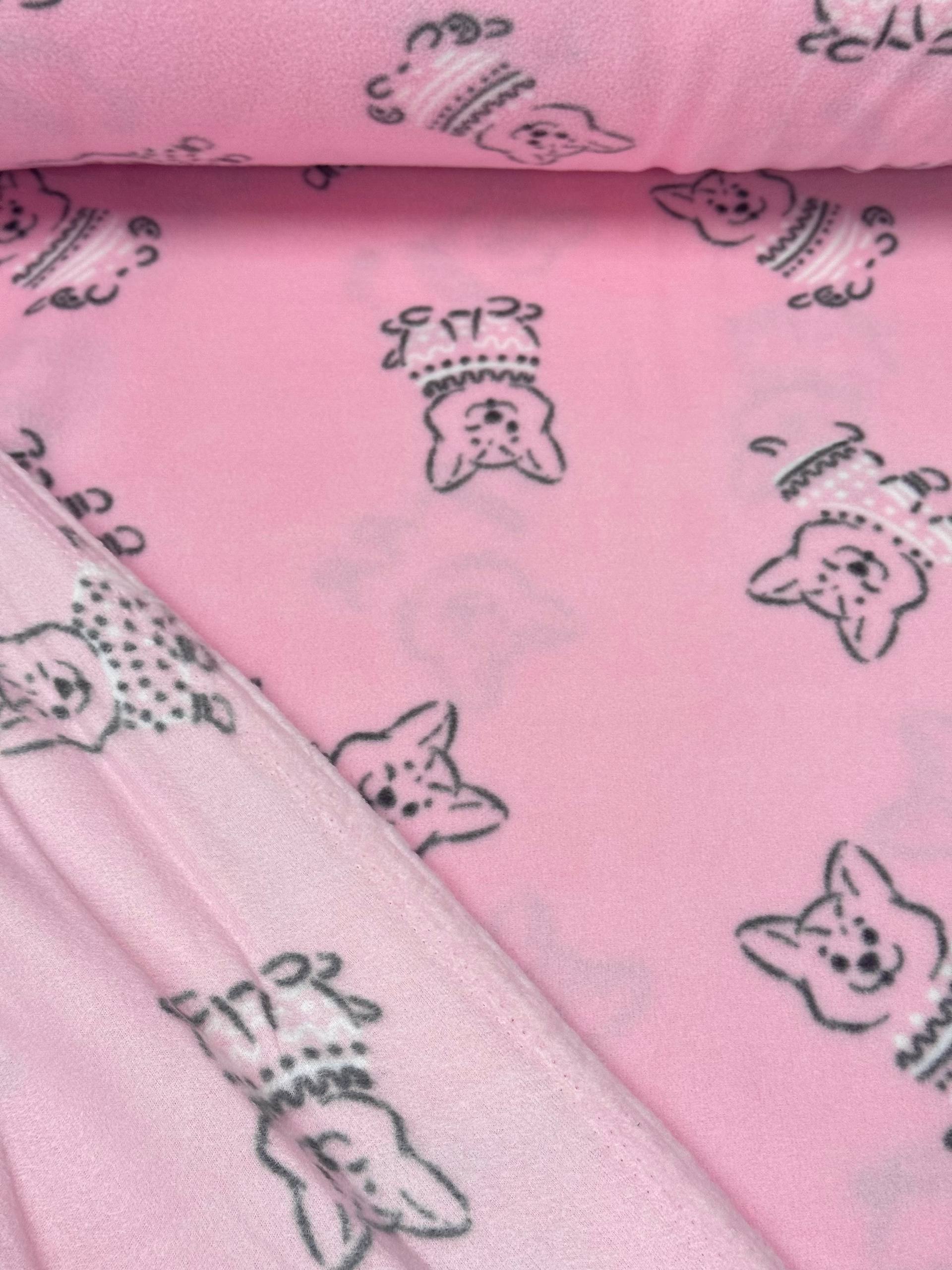 Patterned Polar Fleece Fabric
