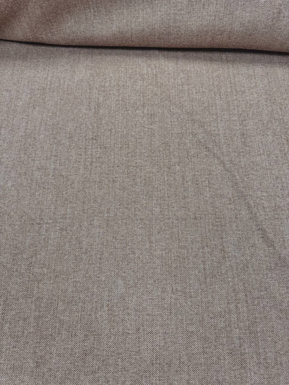 Milky Coffee Linen Upholstery Fabric