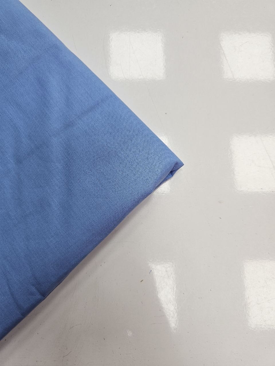 Bebe Mavi Renk Nevresimlik Poplin Kumaş