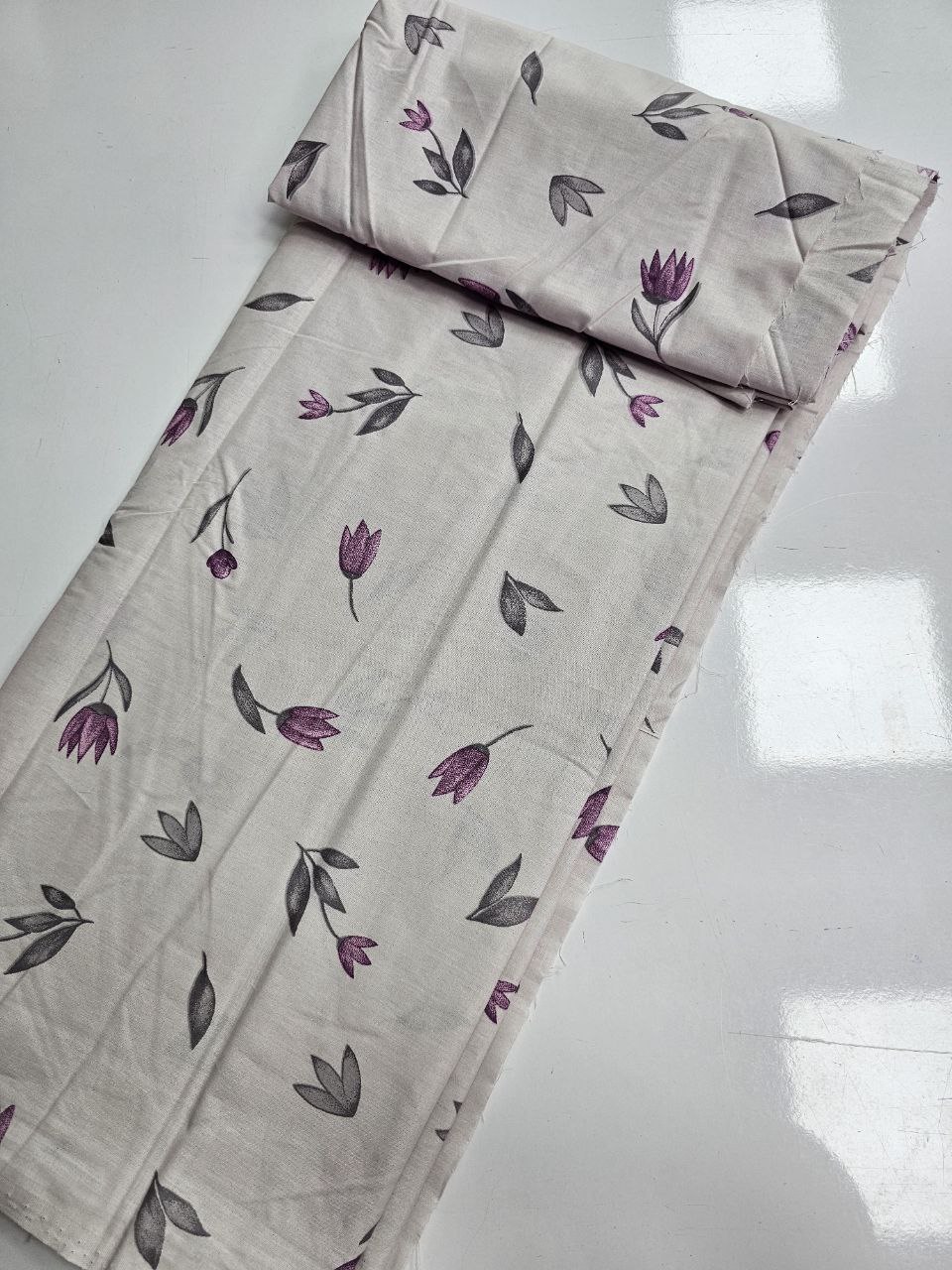 Desenli Nevresimlik Poplin Kumaş