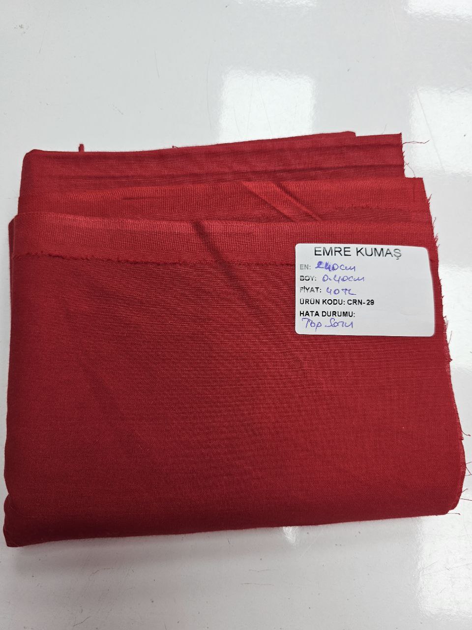 Turuncu Renk Nevresimlik Poplin Kumaş