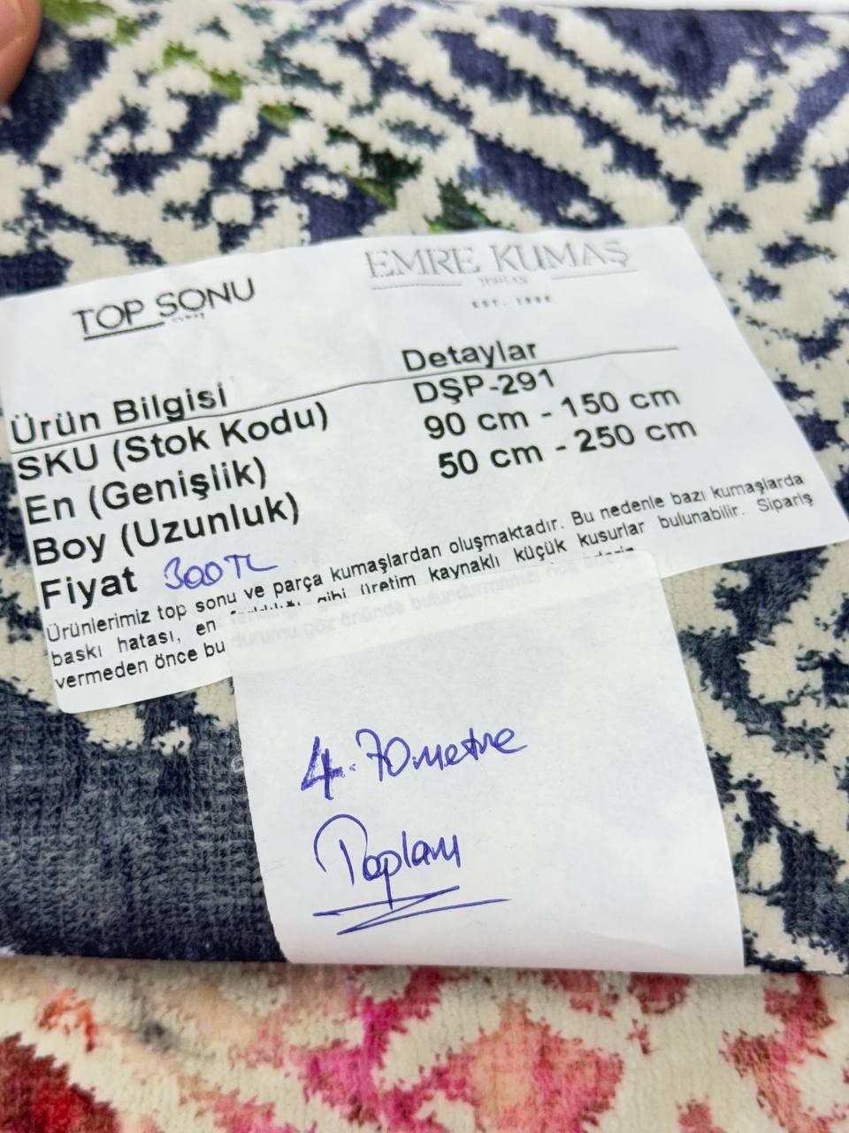 Kadife Döşemelik Kumaş - Döşemelik Paket Kumaş