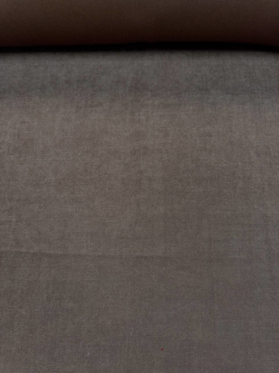 Kahverengi Keten Döşemelik Kumaş