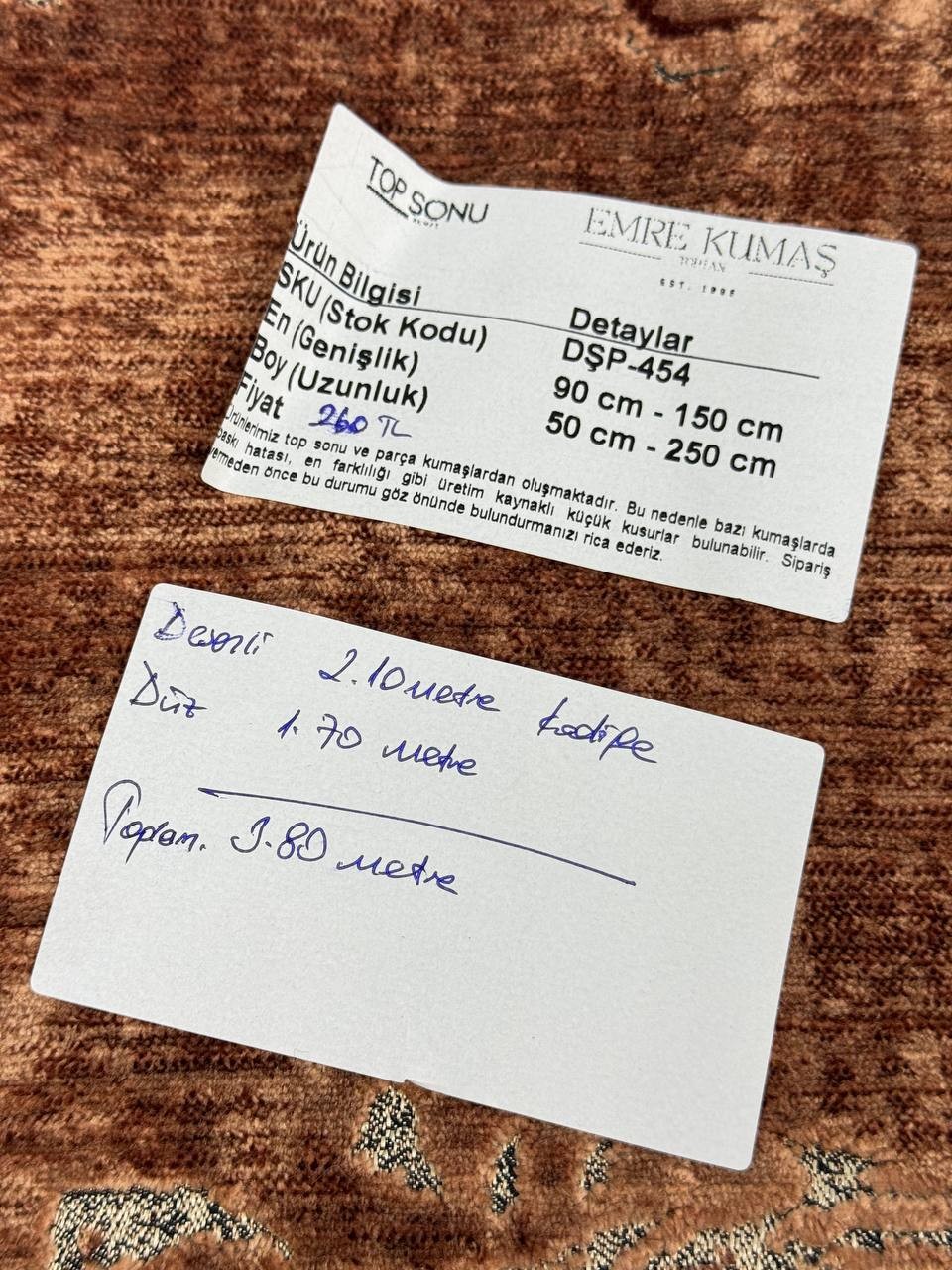 Kadife - Keten Döşemelik Kumaş - Döşemelik Paket Kumaş